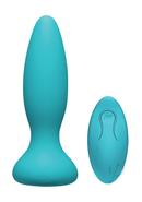 A-play Adventurous Anal Plug With Remote Control - Teal